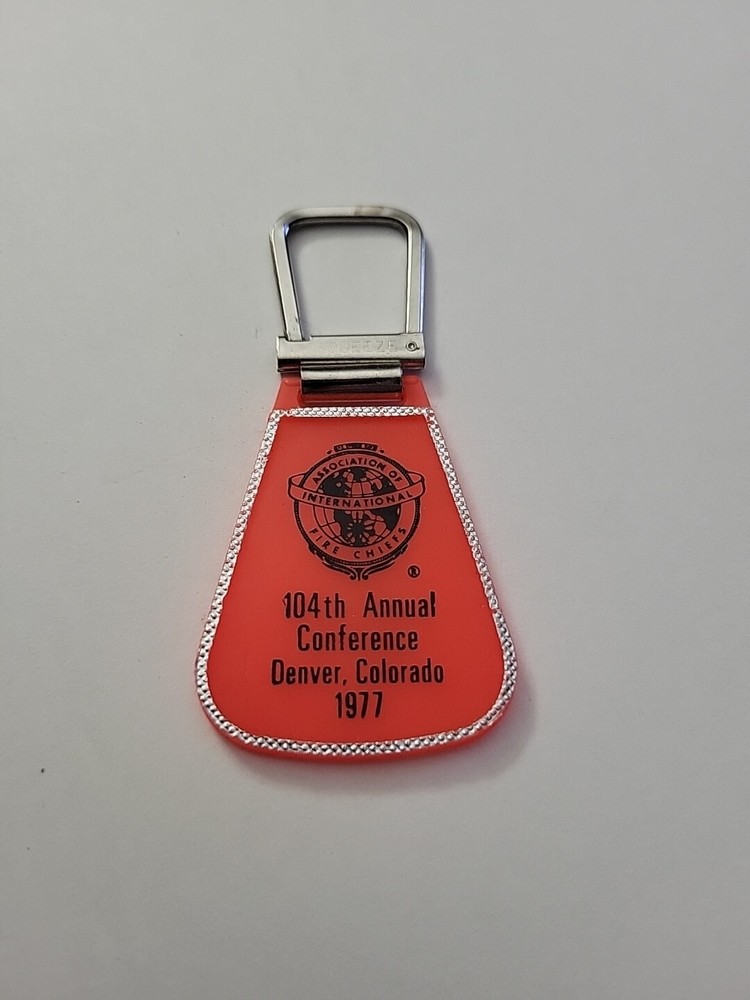 1977 Keychain Fire Chief Conference