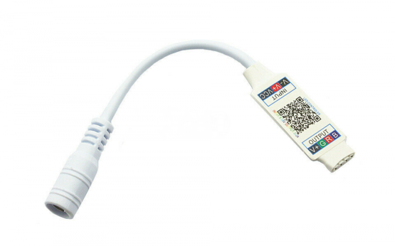 2X Mini Bluetooth RGB LED Strip Light Controller Wireless Smart Phone Control