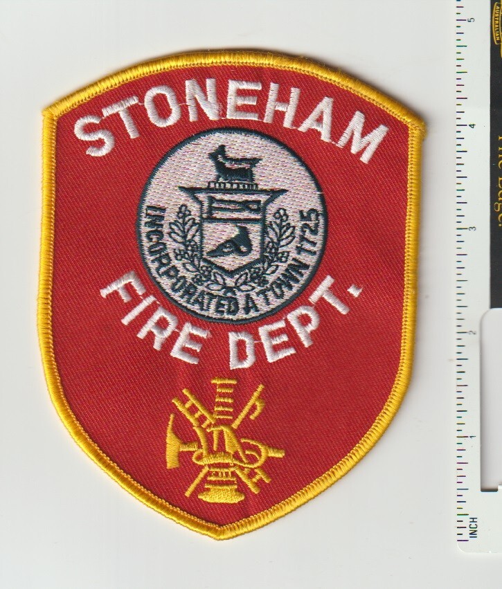 Stoneham MASS Fire Department patch shipped from Australia
