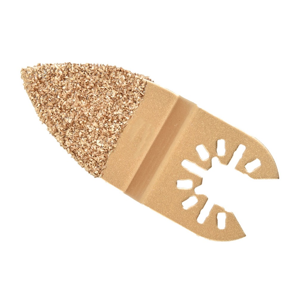 Oscillating Multitool Blades Designed to Handle Coarse Materials Easily
