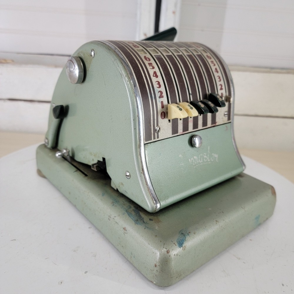 Vintage Paymaster Check Writer / Imprinting Machine – Series 600 – Working