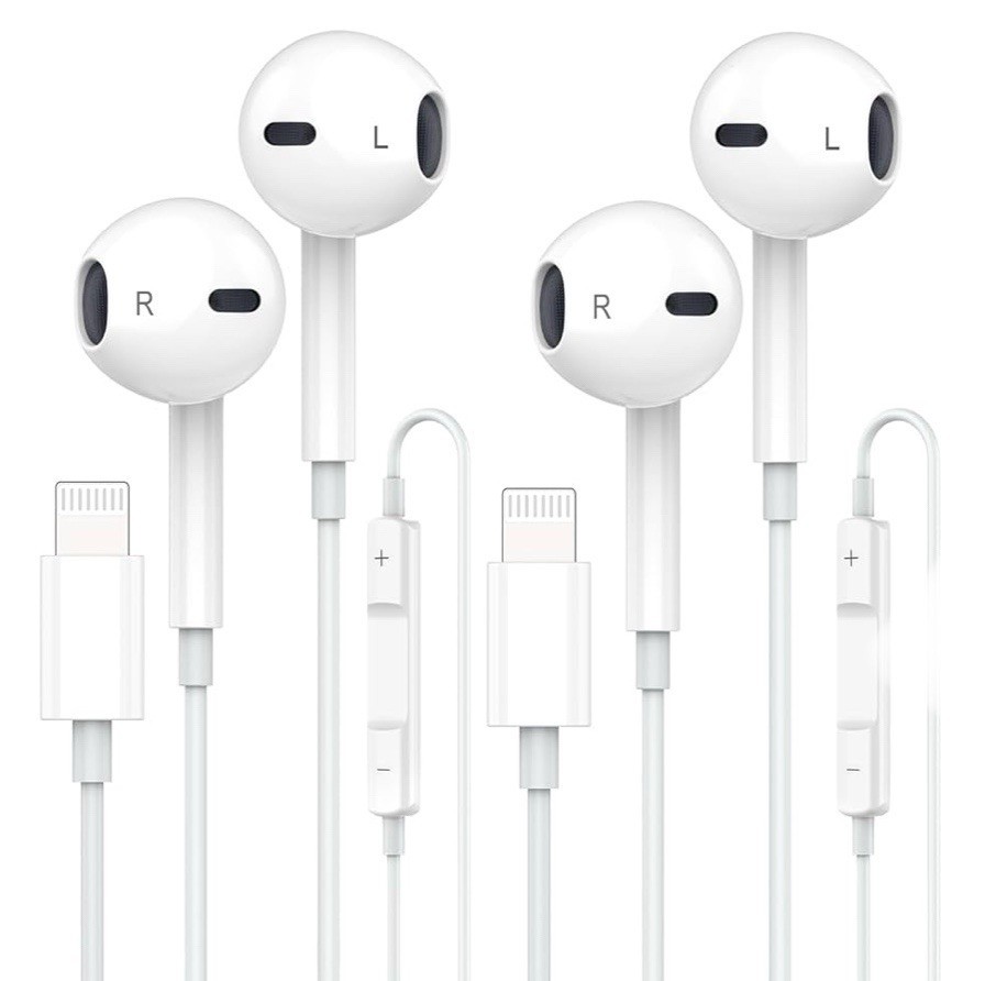 Gablex Apple wired Earbds 2 Pack With microphone