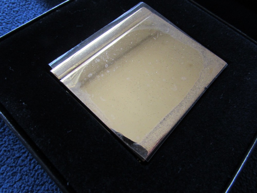 Intel 4004 First Microprocessor Anniversary Clock 1996 Gordon Moore SIGNED CARD