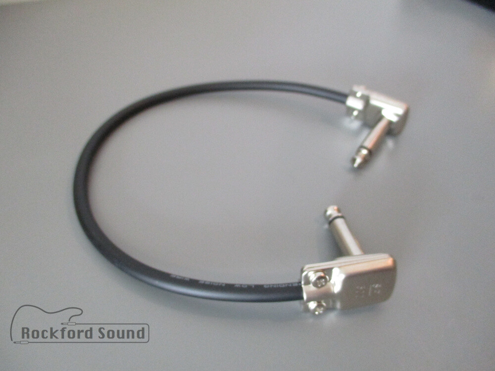 Mogami W2319 & Squareplug SP500 Patch Cable - 1/4" Right angle to Right Angle