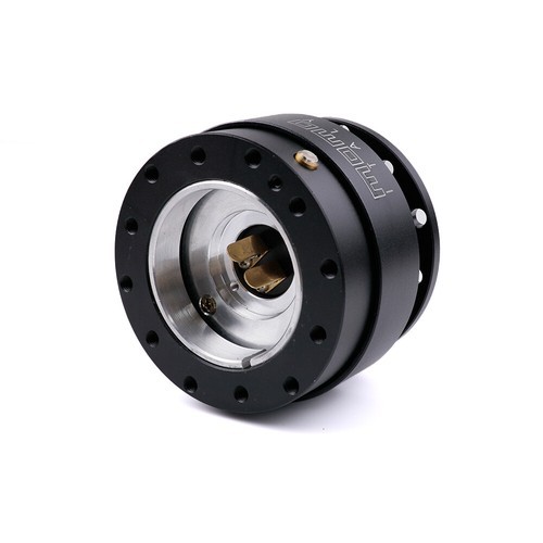 MOMO Black Car Steering Wheel Quick Release HUB Adapter Snap Off Boss Kit