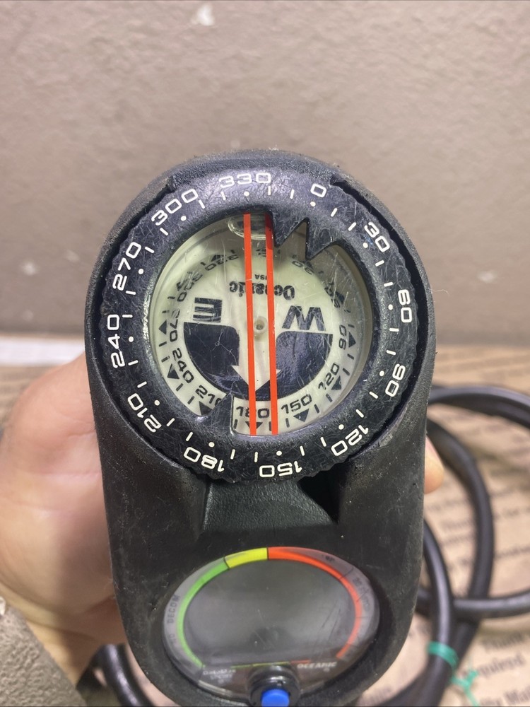 Oceanic Datamax Sport Puck Scuba Dive Computer (Untested)