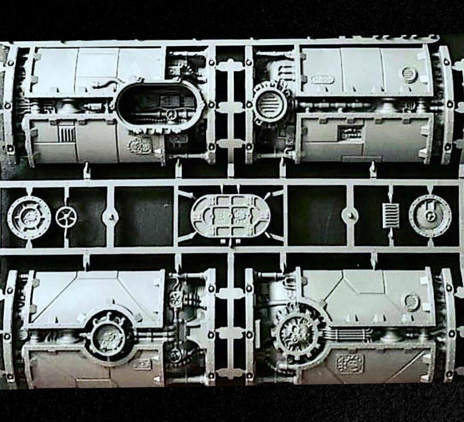 SECTOR MECHANICUS: FERRATONIC TANK TERRAIN Frame~GW Games Workshop WARHAMMER 40K