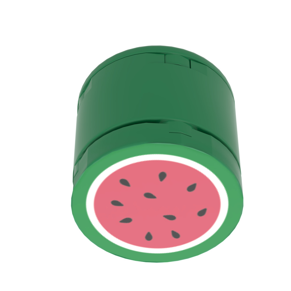 B3 Customs® Watermelon with Printed Tile (2x2 Round Tile)
