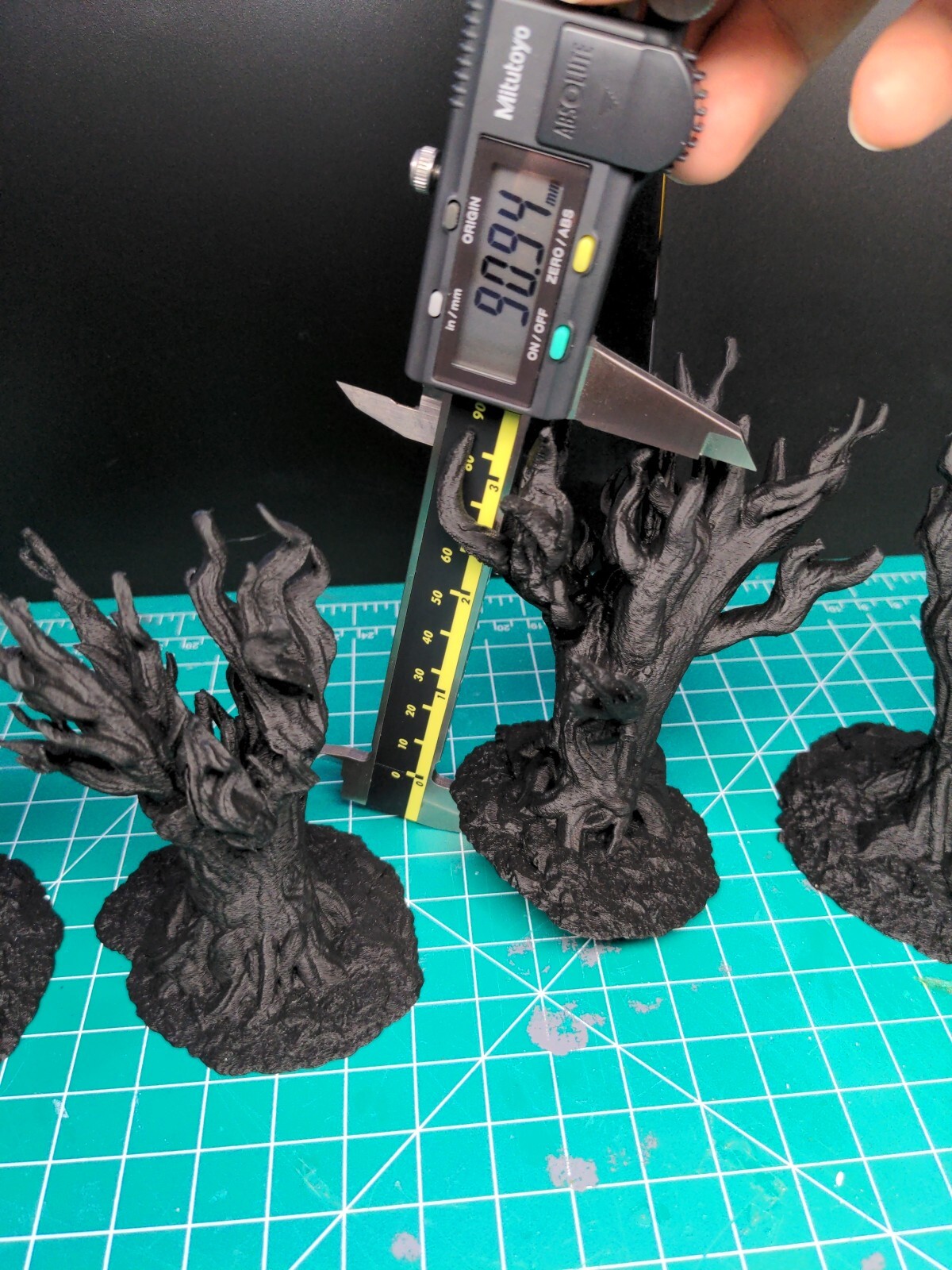 Dark Forest Tree Scatter Terrain, Miniature Forest, Tabletop Gaming, 3d Printed