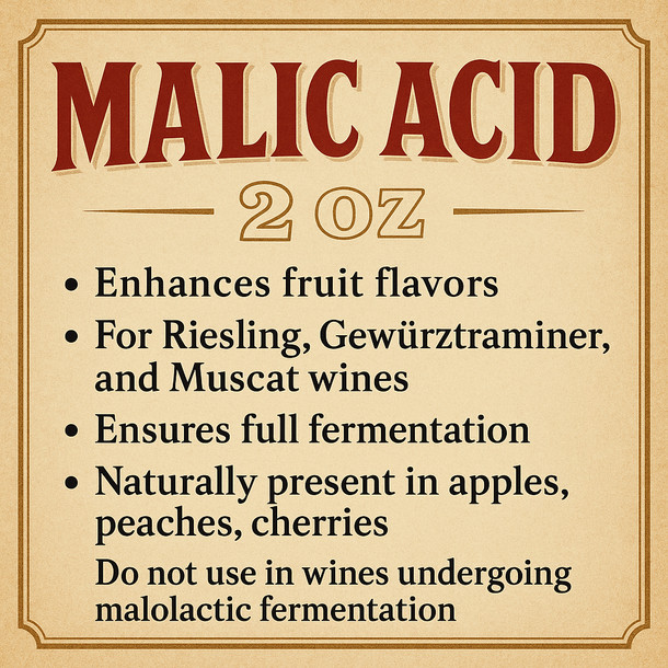 LD Carlson Malic Acid 2 oz
