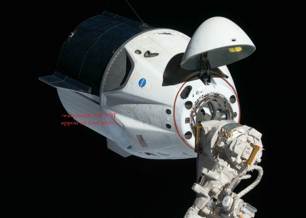 SpaceX Crew Dragon 2 PHOTO ISS Docking Test Flight