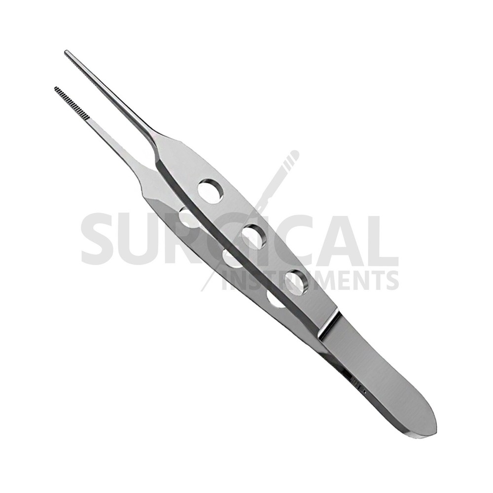 2 Pcs Bishop Harmon Forceps Serrated Surgical Eye Instruments German Grade