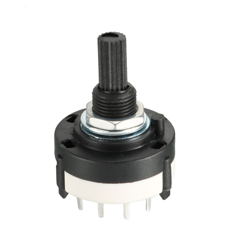 3P4T 3Pole 4Position Single Deck Band Selector Rotary Switch