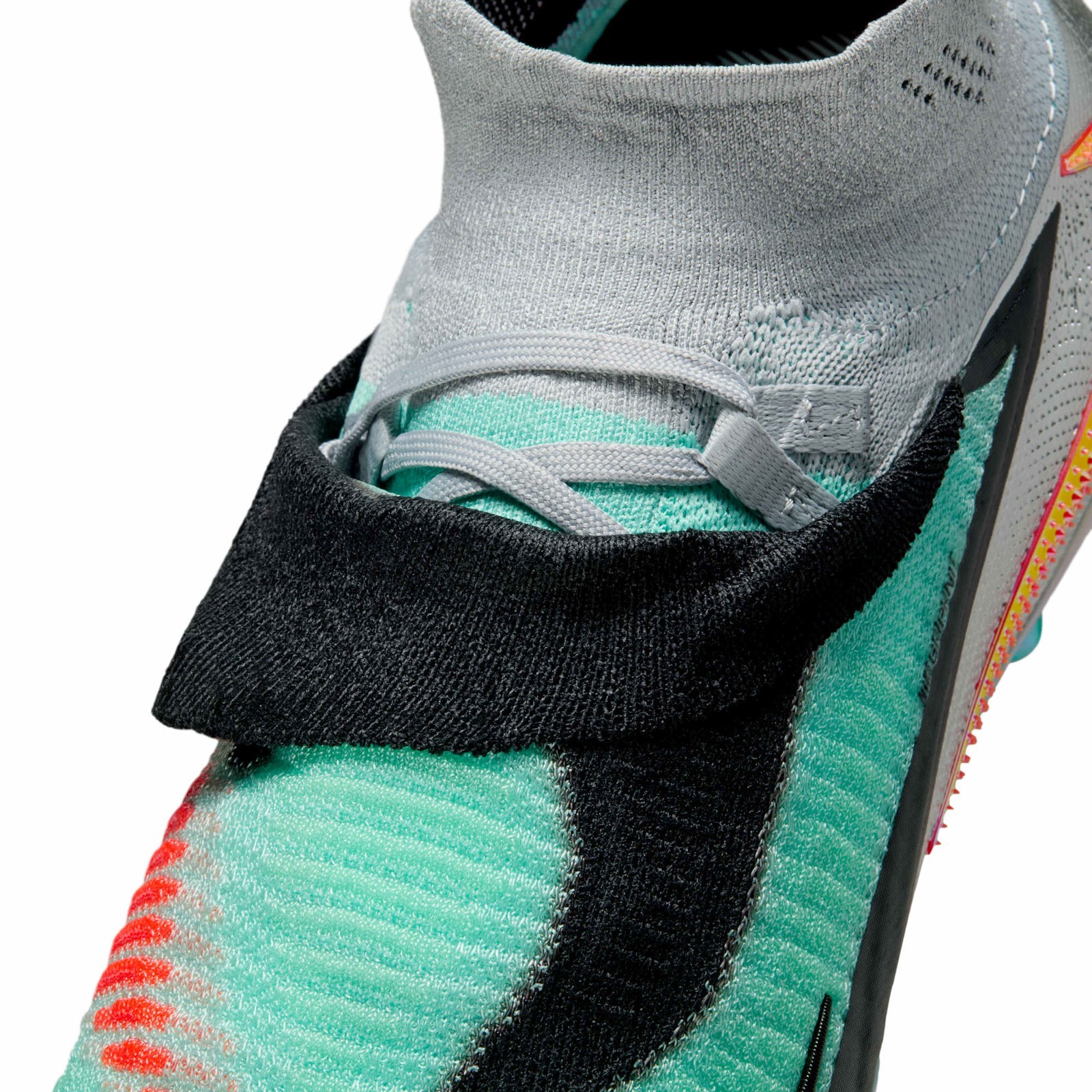 Nike Phantom 6 High Elite LE AG-Pro Chrome/Black IH3985-001 Men's Soccer Cleats