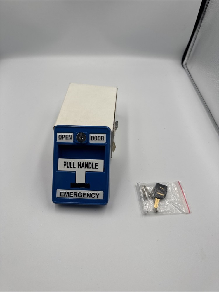 NEW!! DORTONICS 6510/BL-S35 BLUE EMERGENCY PULL