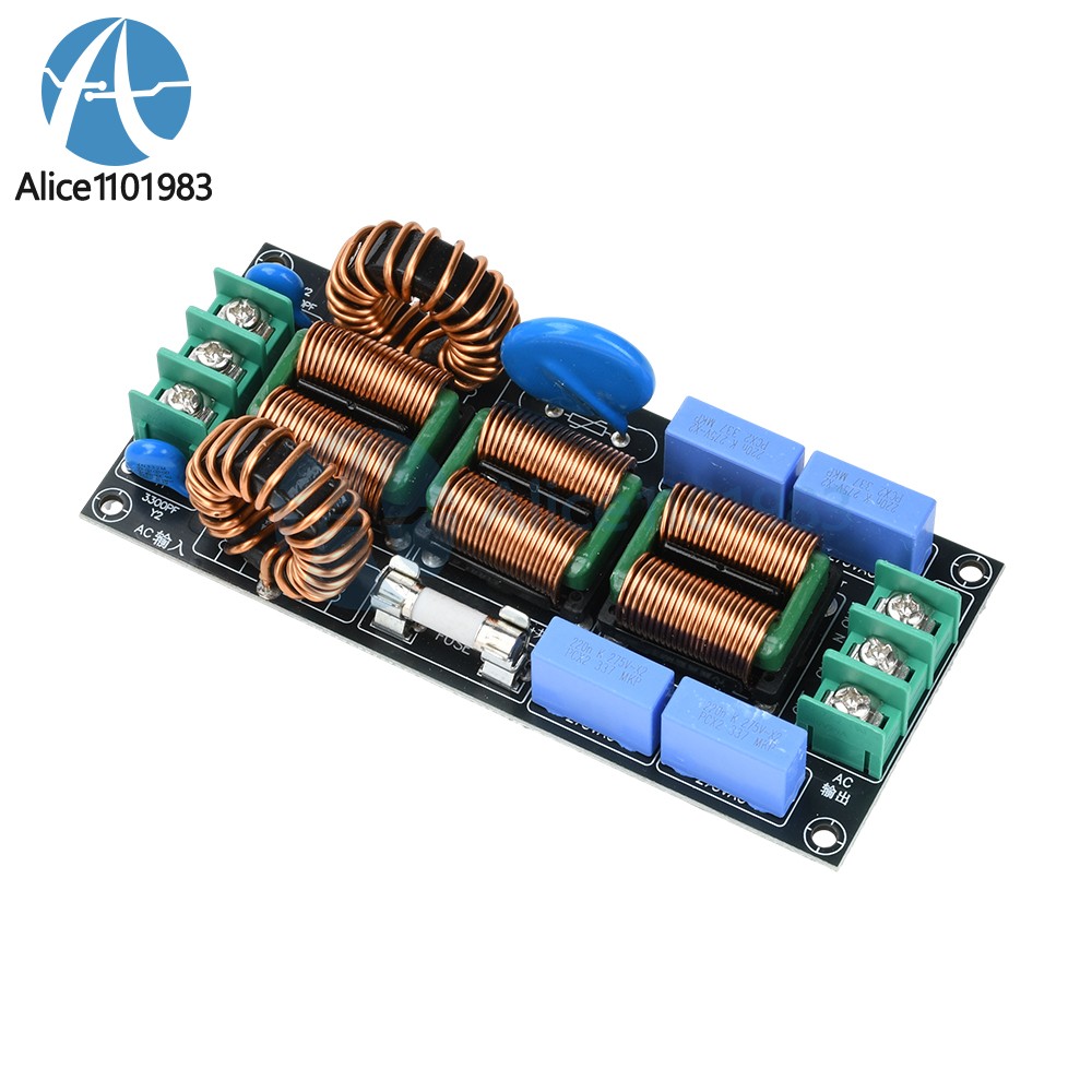 AC110-250V 4level Audio Power Supply EMI Electromagnetic Interference filter 16A