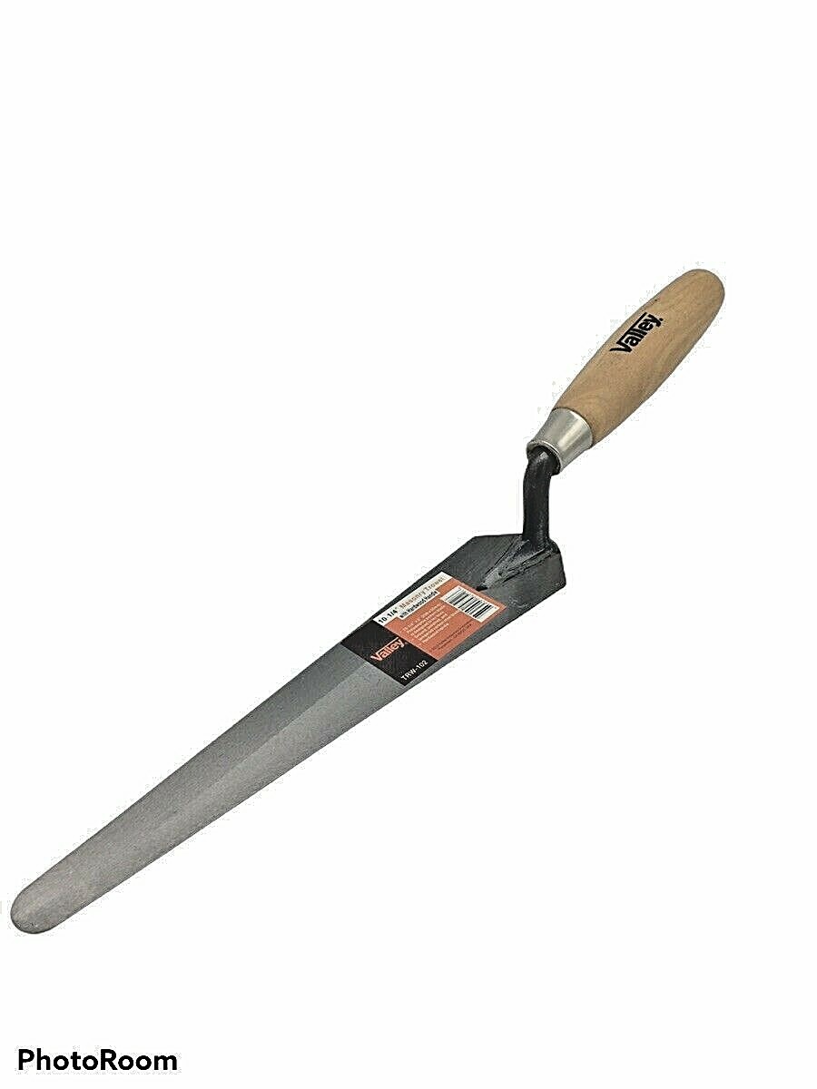 10-1/4 Masonry Trowel 10 1/4" x 2" Hardwood Handle