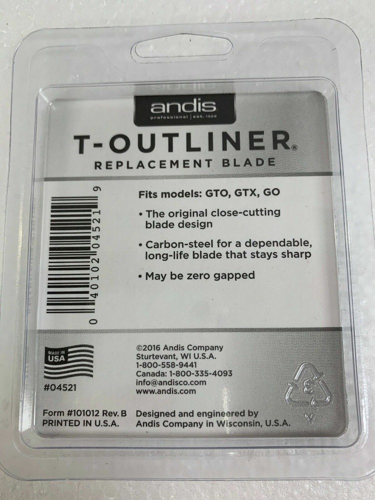 Andis Genuine T-Outliner Replacement Blade (04521)