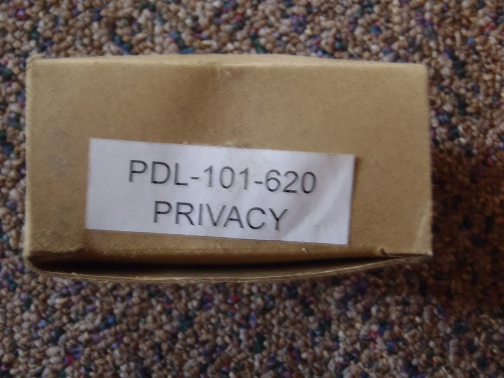 PDL-101-620 PRIVACY SLIDING DOOR LOCK