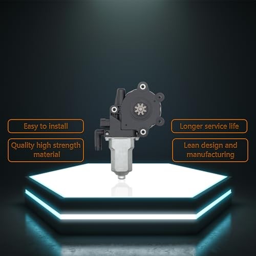 2 pins Front Left Driver Side Power Window Motor Compatible with GMC