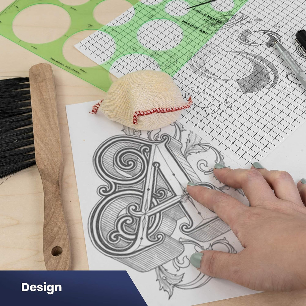 Dry Cleaning Pads Small for Drafting, Art, Architecture, and Graphite