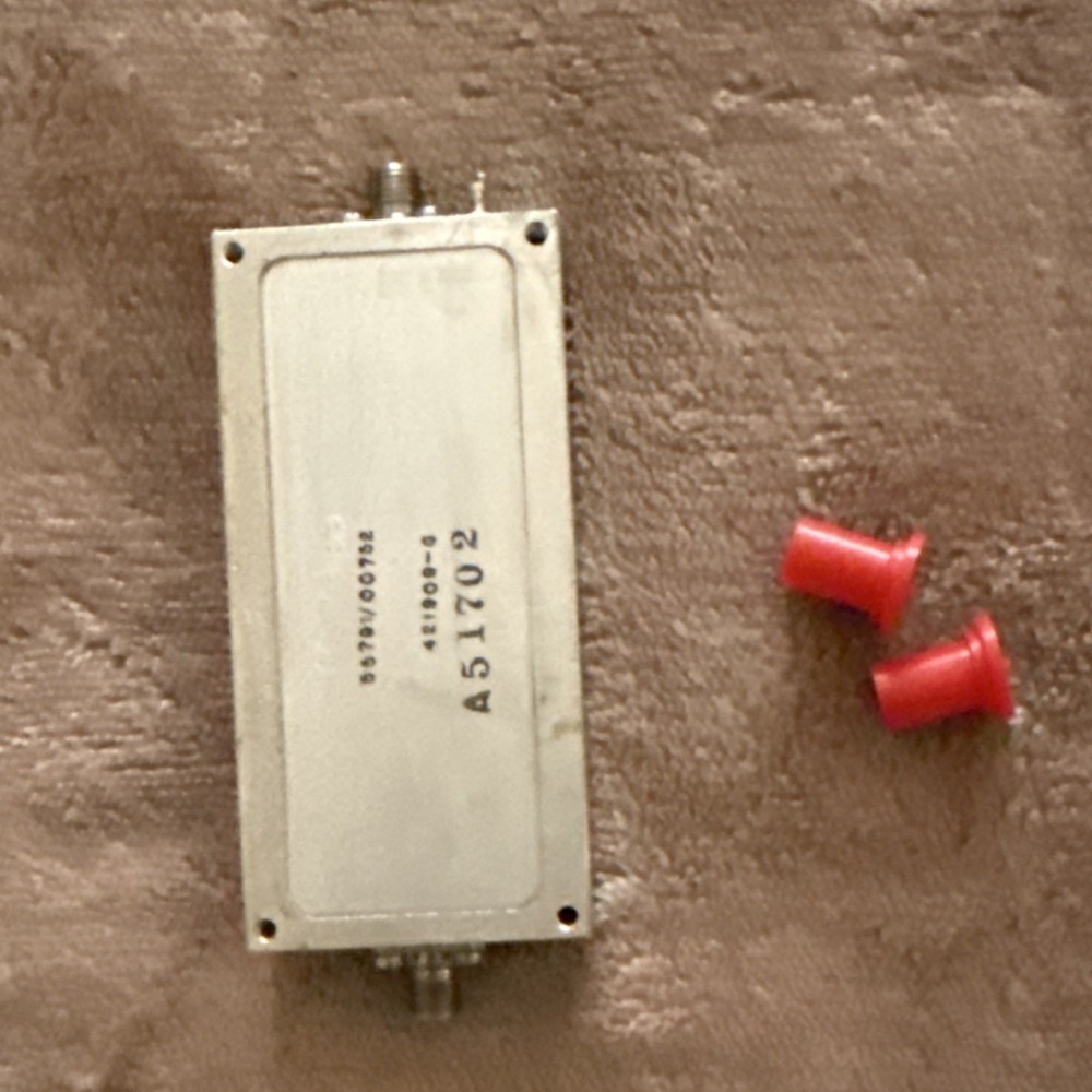 RF Microwave Pass Filter A51702 421809-9 05791/00762 High Frequency Component