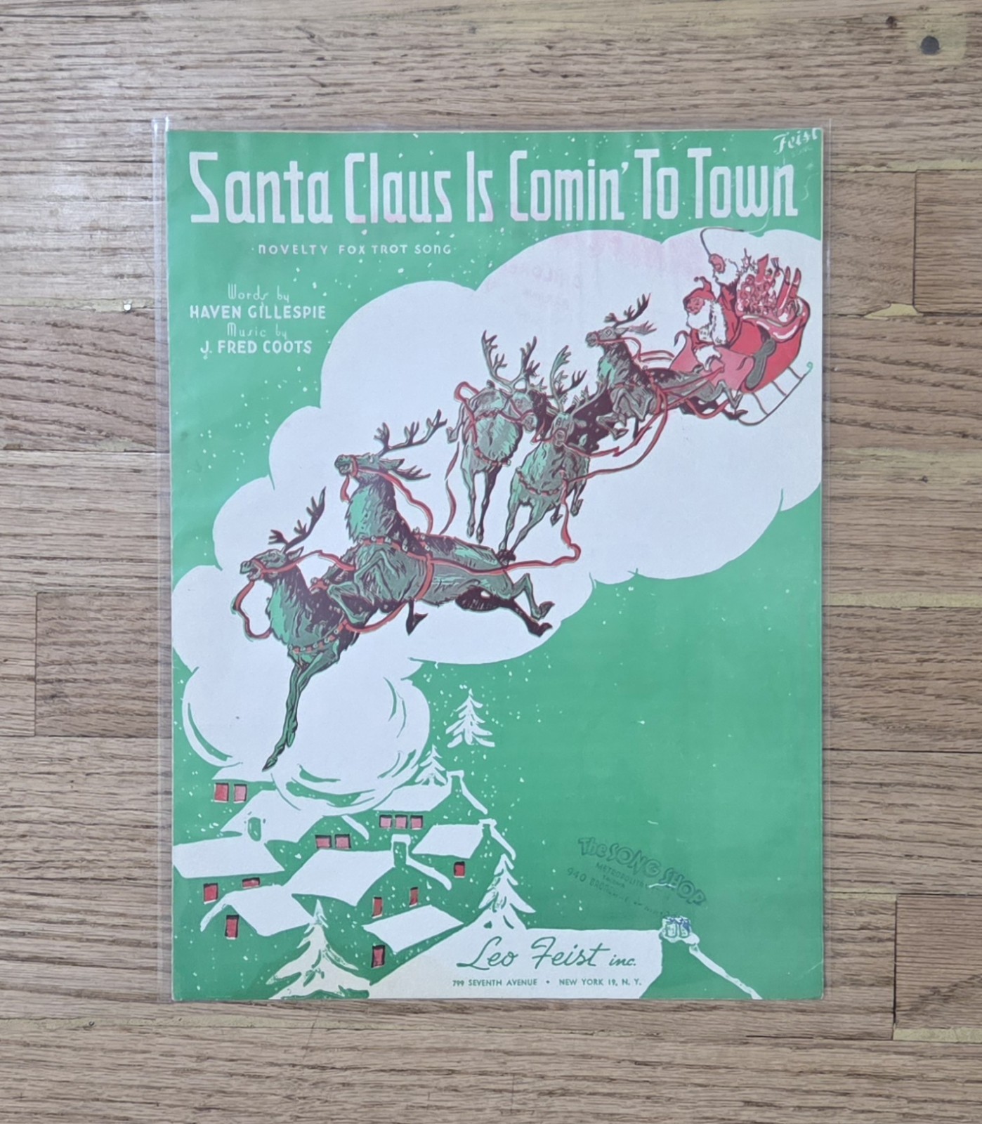 (8) Vintage Music Sheets Lot