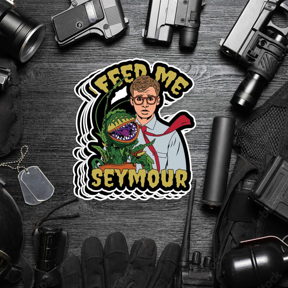 Feed me Seymour Vinyl Decal