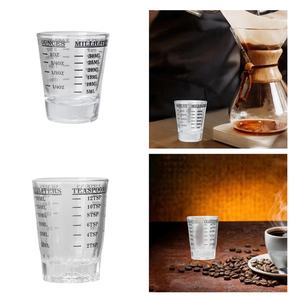 Espresso Glass Ounce Cup for Bartending