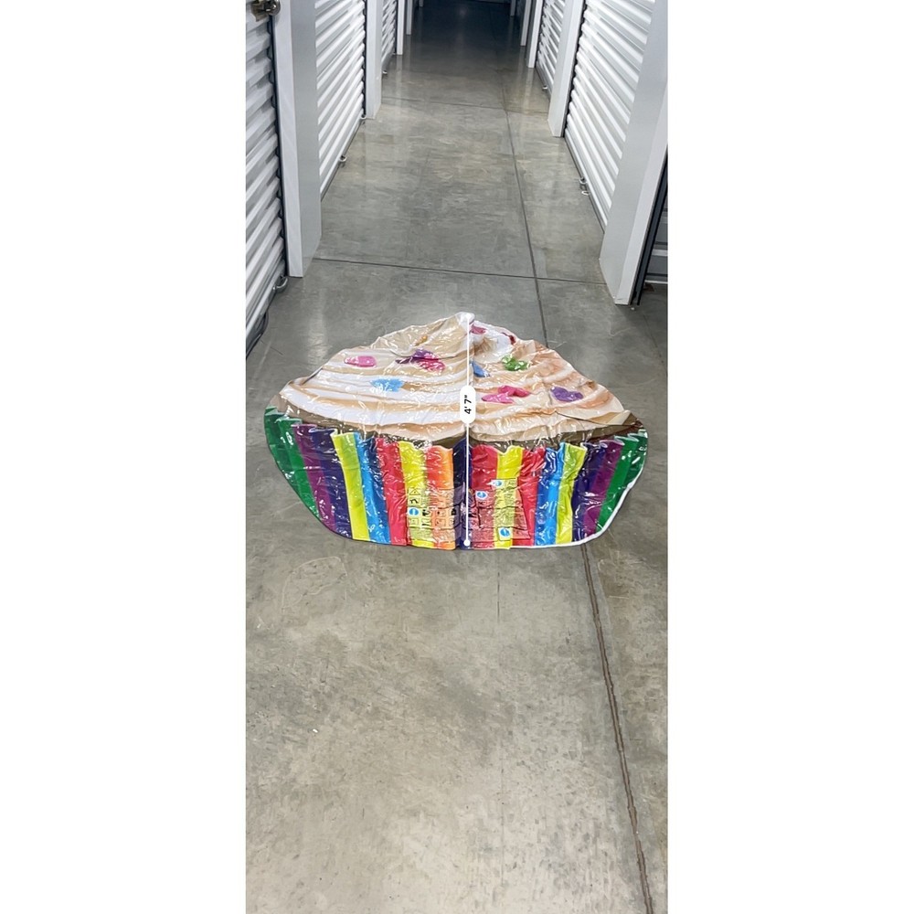 Intex Cupcake Mat Inflatable Pool Float Rainbow Sprinkles 58770EU Multicolor