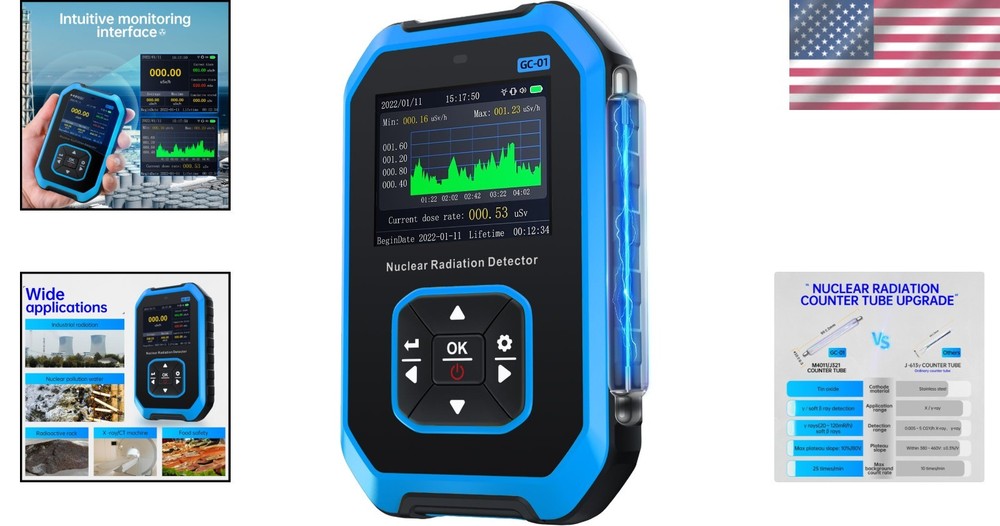 Multifunctional Radiation Detector Meter