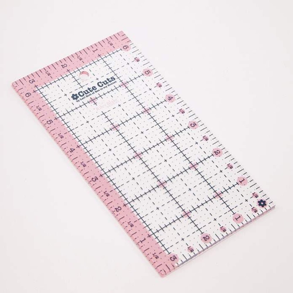Riley Blake Lori Holt Cute Cuts Ruler Template 3.5 x 6.5" Rectangle
