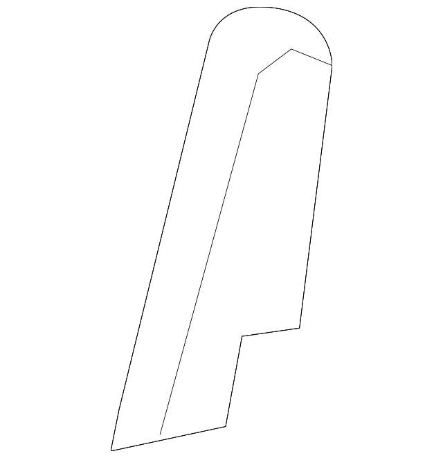 Genuine GM Hinge Cover 88994571