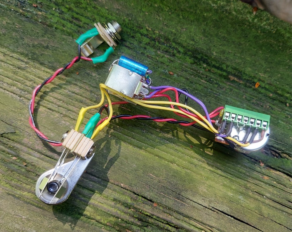 PRS CE 24 Solderless Harness 3 way Toggle 5/16 A500k Push Pulls Coil Split