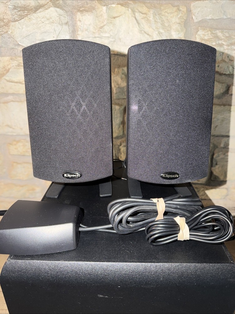 Klipsch ProMedia 2.1 THX® Bluetooth Certified Computer Speaker System. Video!