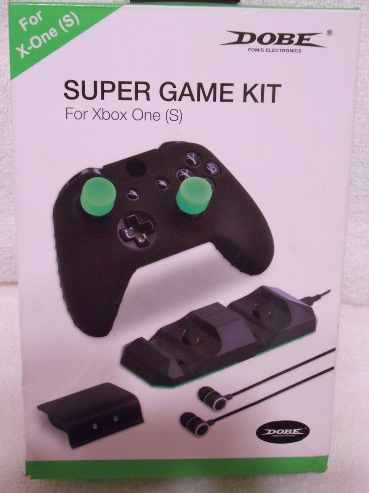 Dobe Xbox One S System Wireless Controller Super Game Kit- Headphone Battery etc