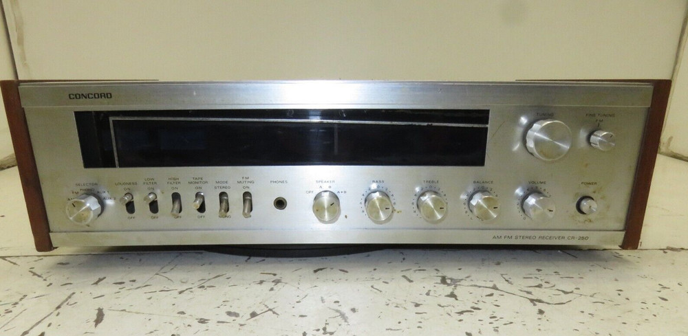 Concord CR-250 Stereo Receiver