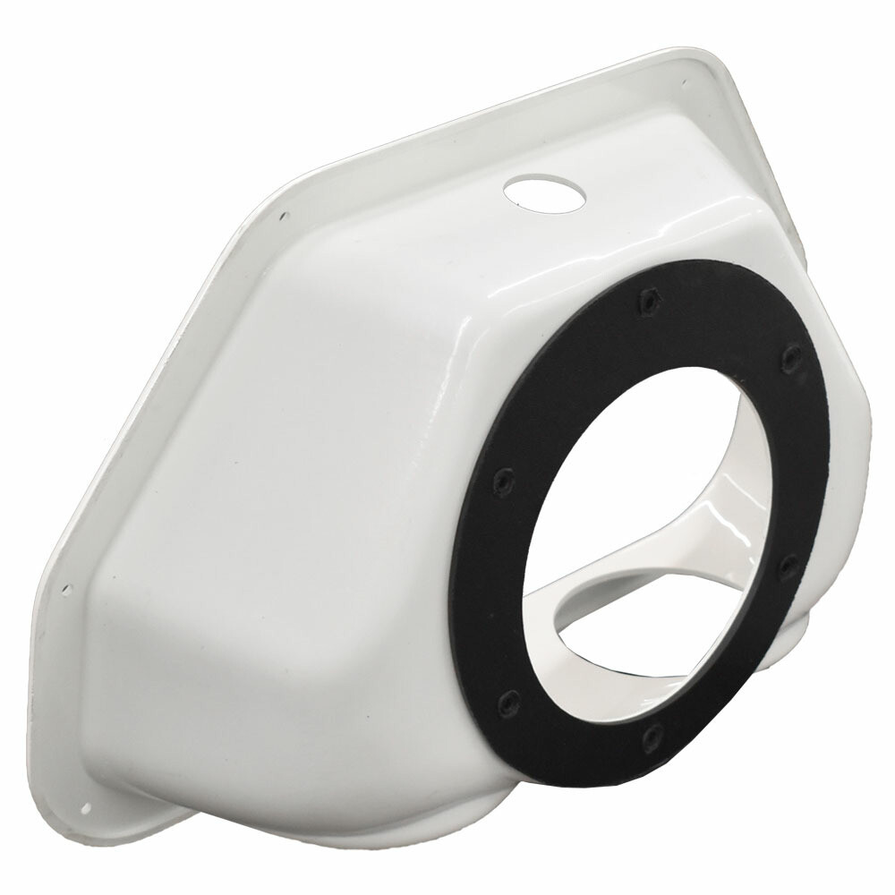 Chaparral Boat Blank Speaker Panel | w/ Cup Holders Off White Plastic