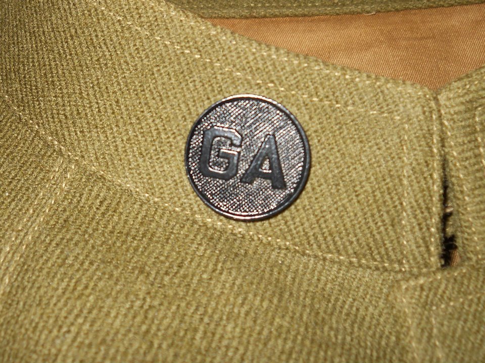 WWI Georgia Collar Disk