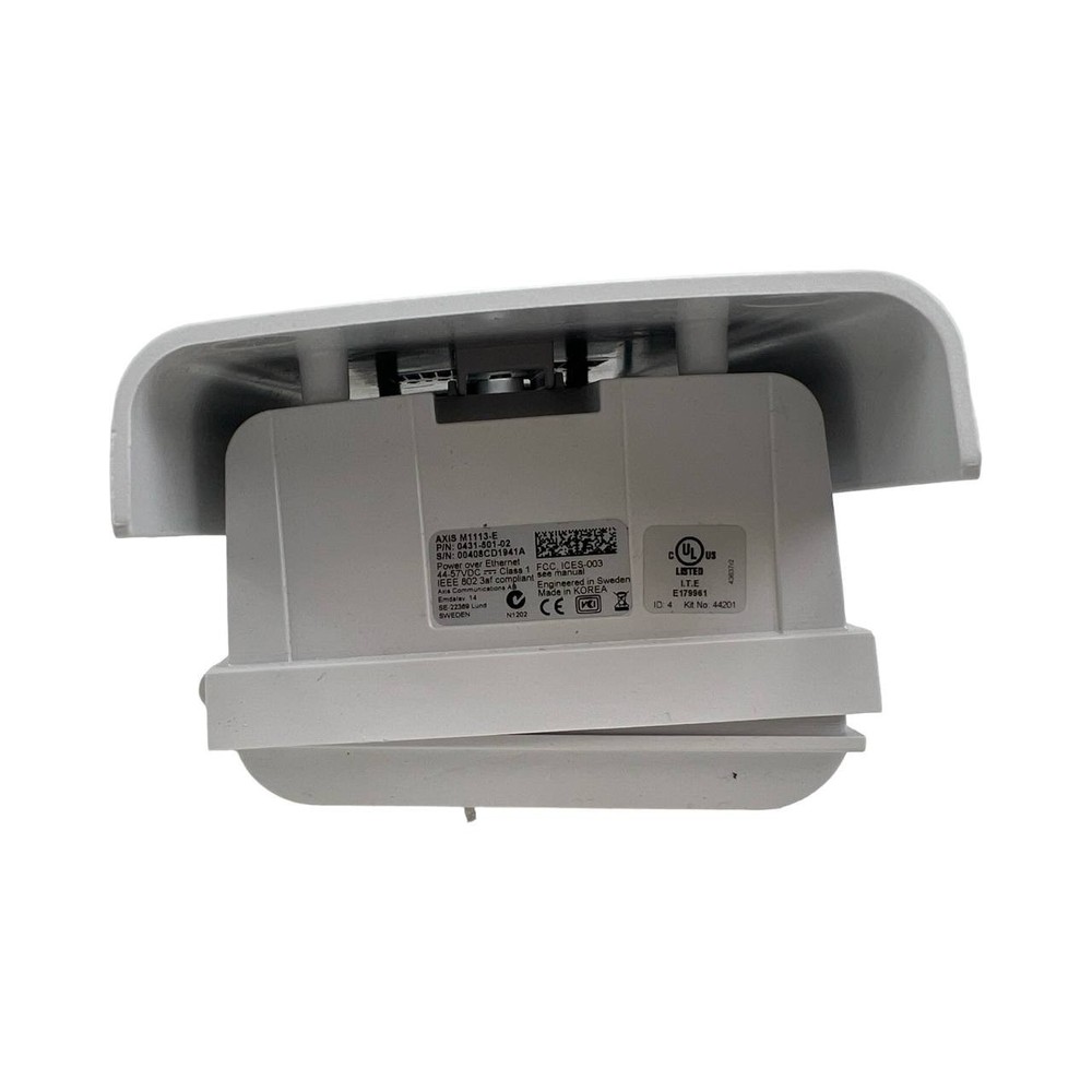 OPEN BOX Axis M1113-E 0431-501-02 Fixed Network Camera w/ Mounting Bracket