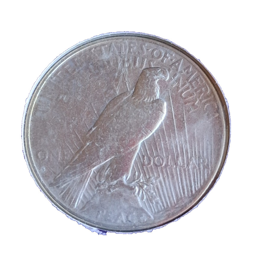 US Silver Peace Dollar 1928 Rare key Date
