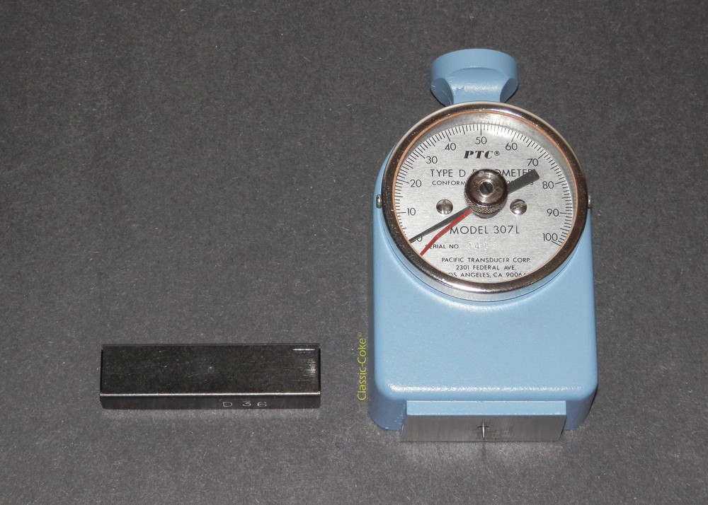 🇺🇸 PTC Instruments 307L ASTM Shore D Scale Plastic Hardness Durometer ⭐⭐⭐⭐⭐