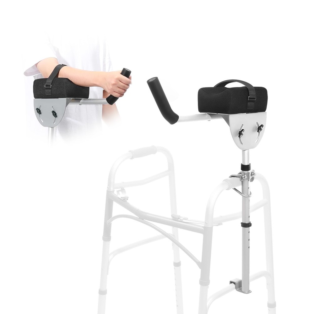 Walker Platform Attachment with Adjustable Padded Cuff - Walker Platform Acce...