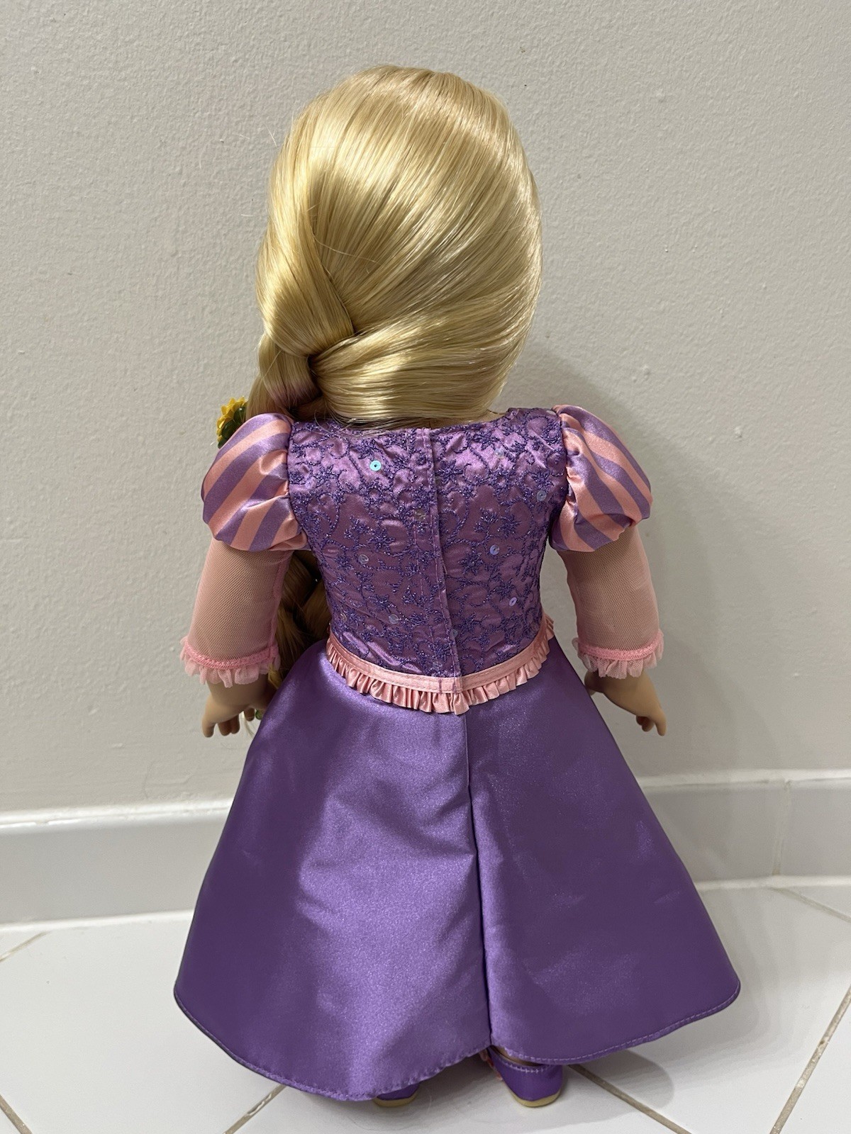 American Girl Disney Princess Rapunzel Collector Doll with Swarovski Crystal
