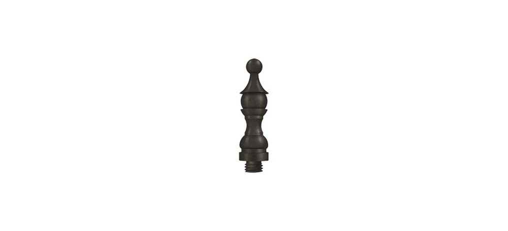 Deltana DSFRU10BD DSFR Royal Hinge Finial, 3", Solid Brass (Each) Bronze Dark