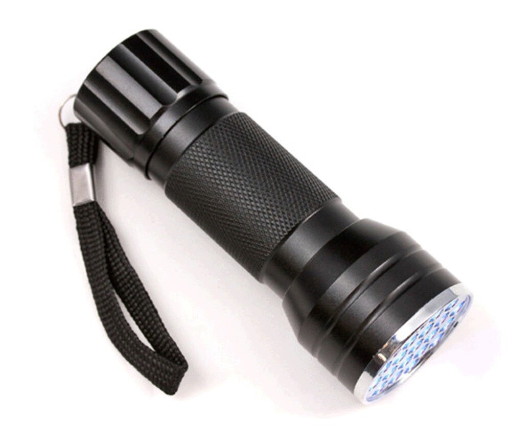 Techtongda Ultraviolet flashlight Morpilot UV 21 Leds Flashlight Ultraviolet Bla