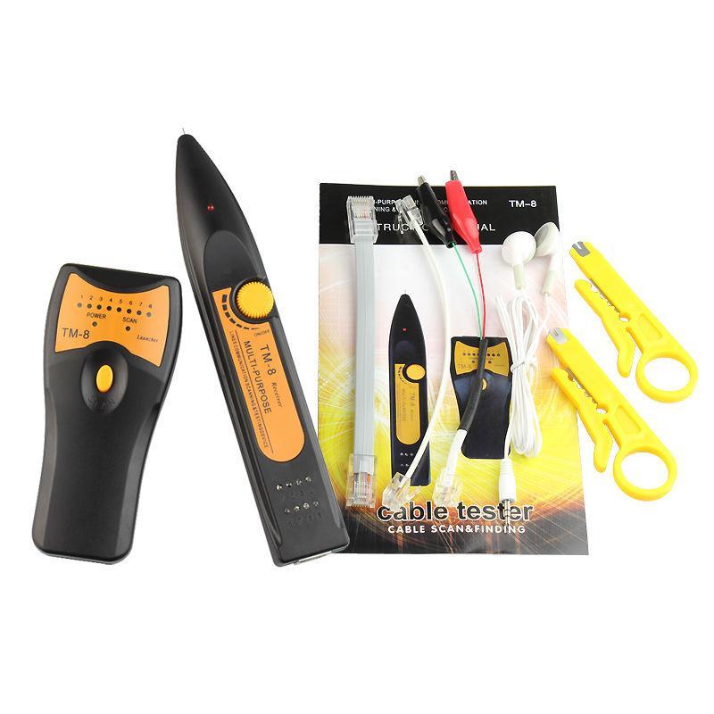 Telephone Wire Tracker Ethernet LAN Network Cable Tester Detector Line Finder