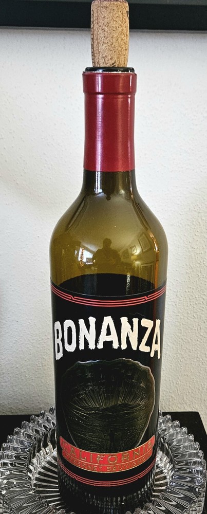 Bonanza Cabernet Sauvignon EMPTY Wine Bottle