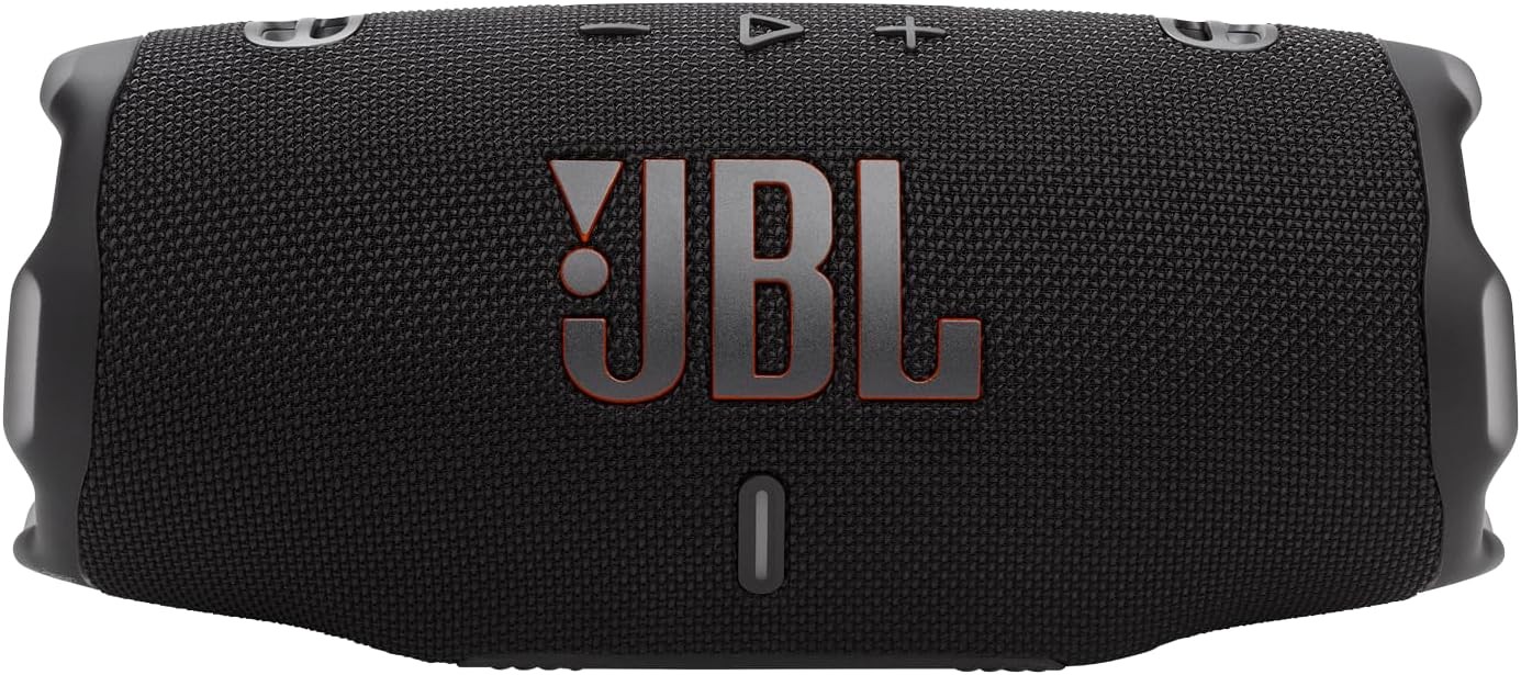 JBL Charge 6 Portable Waterproof Speaker w/Powerbank,Black-Certified Refurbished