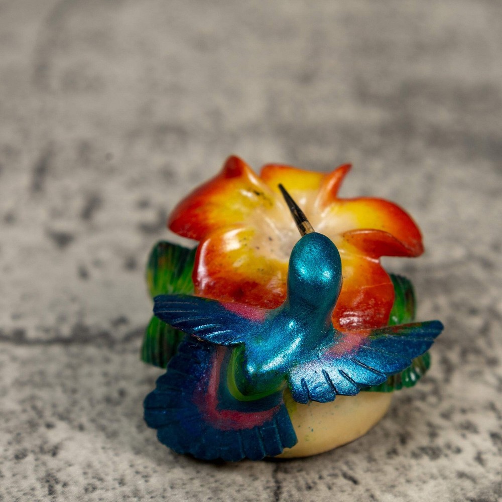 Stupendous Hummingbird Tagua Carving